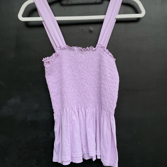 ANTHROPOLOGIE | Lilac Sivan Smocked Top - Picture 2 of 5